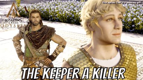 assassin's creed odyssey the keeper a killer